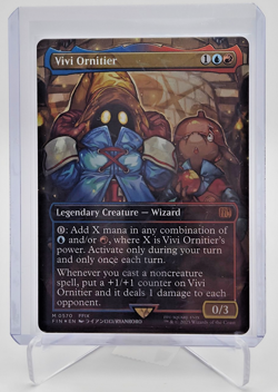 Vivi Ornitier (Borderless) (Chocobo Track Foil) - Final Fantasy MTG 570 - NM - Image 1