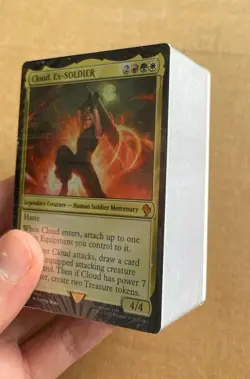 MTG Limit Break Cloud, Ex-SOLDIER - Final Fantasy - Deck Only - Image 2