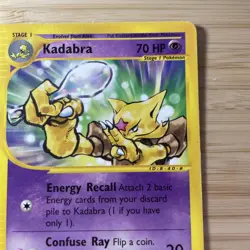Pokemon Kadabra 84/165 WotC Expedition Regular Uncommon LP Lightly Played Card - Image 3