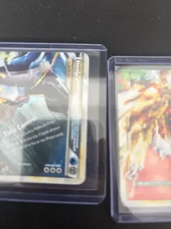 Pokemon TCG 121/123 102/102 95/95 Entei Ho-Oh Dialga Legend Cards All Bottom - Image 3