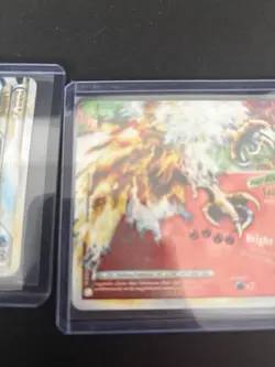 Pokemon TCG 121/123 102/102 95/95 Entei Ho-Oh Dialga Legend Cards All Bottom - Image 4