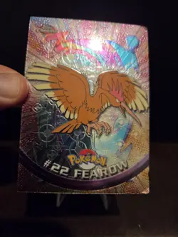 2000 Topps Chrome Fearow # 22 Pokemon TV Animation Edition Foil 🌟🌟🌟 - Image 4