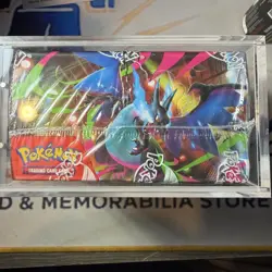 Pokemon TCG: Mega Evolution Phantasmal Flames Booster Box W/Acryllic - Image 5