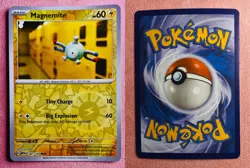 Magnemite 081/165 151 MEW EN 2023 Pokemon Card TCG Reverse Holo Yuka Morii | NM - Image 3