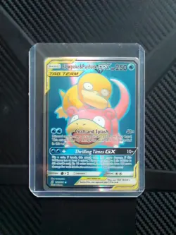 Pokemon Slowpoke & Psyduck GX TAG TEAM Ultra Rare 217/236 Unified Minds *MINT - Image 1