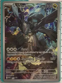 N's Zekrom 031 Pokemon TCG Ascended Heroes ETB Black Star Promo SEALED - Image 3