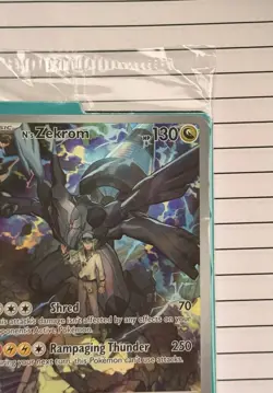 N's Zekrom 031 Pokemon TCG Ascended Heroes ETB Black Star Promo SEALED - Image 5