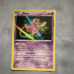 Pokemon Mew Fates Collide 29/124 Holo Rare Basic Psychic 50 HP English TCG - Image 1