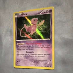 Pokemon Mew Fates Collide 29/124 Holo Rare Basic Psychic 50 HP English TCG - Image 2