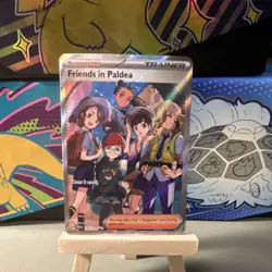 Pokemon TCG Friends in Paldea 137/131 Sv: Prismatic Evolutions Full Art Holo - Image 1