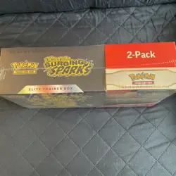 Pokemon Surging Sparks Elite Trainer Box and Booster Bundle Costco 2-Pack - Image 2