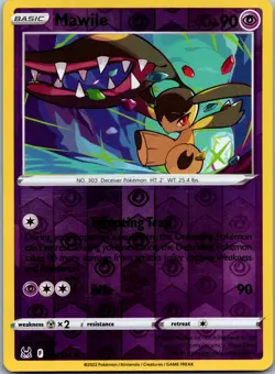 Mawile 071/196 - SWSH11: Lost Origin Pokemon NM Reverse Holofoil - Image 1