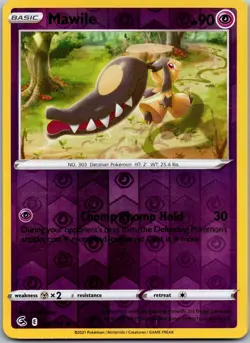 Mawile 119/264 - SWSH08: Fusion Strike Pokemon NM Reverse Holofoil - Image 1