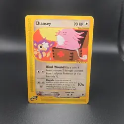 Chansey 72/165 Non-Holo Expedition eReader WOTC Pokemon Card - Image 1