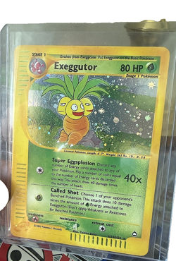 Pokemon TCG Exeggutor Holo Rare Aquapolis H10/H32 E- Reader NM 💫 FART SWIRL💫 - Image 1