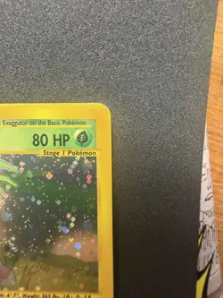 Pokemon TCG Exeggutor Holo Rare Aquapolis H10/H32 E- Reader NM 💫 FART SWIRL💫 - Image 5