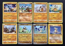 8x Cubone Pokemon Species Collection W/ Reverse Holos & Jungle Cute Pokemon Lot - Image 1