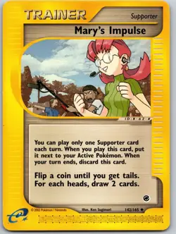MARY'S IMPULSE POKEMON EXPEDITION BASE SET 142/165 UNCOMMON LP - Image 2