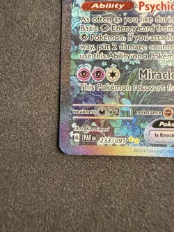 Pokemon TCG Gardevoir ex 233/091 SV: Paldean Fates Holo - Image 4