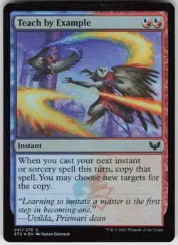 MTG Teach by Example 241 Strixhaven: School of Mages C Foil NM - Image 1