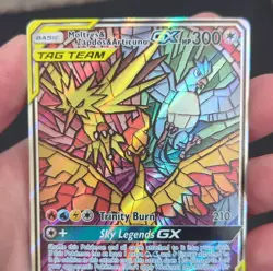 (LP/NM) Pokemon Moltres & Zapdos & Articuno GX TAG TEAM Promo Holo - Image 2