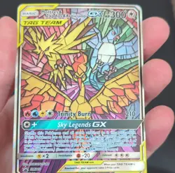 (LP/NM) Pokemon Moltres & Zapdos & Articuno GX TAG TEAM Promo Holo - Image 3