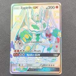 (LP) Pokemon Zygarde GX Shiny Holo Rare; Hidden Fates Full Art SV65/SV94 - Image 2