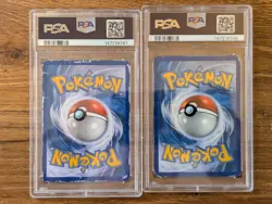 2X LOT 2010 Pokemon HGSS Undaunted PSA 1 Umbreon 86 & Espeon 81 Prime Holo SEQUE - Image 2