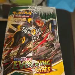 Pokemon Evolving Skies Sword & Shield Booster Box English 2021 TCG - Image 2
