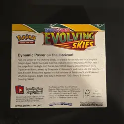 Pokemon Evolving Skies Sword & Shield Booster Box English 2021 TCG - Image 5