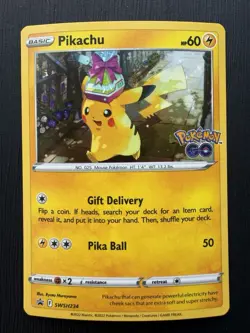 Pikachu SWSH234 Cosmo Holo Promo Sword & Shield Promo Pokemon Near Mint #SWSH23 - Image 3