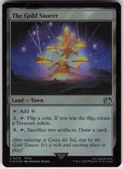 MTG The Gold Saucer 279 FINAL FANTASY U Foil NM - Image 1