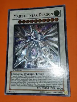 Majestic Star Dragon SOVR-EN040 Ultimate Rare NM/LP unlimited Yugioh! - Image 1
