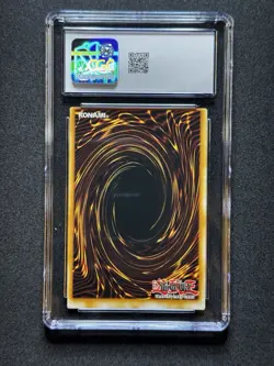 CGC 8 ERROR Yugioh Superancient Deepsea King Coelacanth MAZE-EN036 1st MISCUT! - Image 2