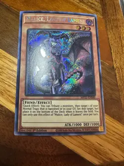 Malice, Lady of Lament MP21-EN060 1st Edition Secret Rare PL + BONUS - Image 1