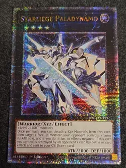 Yugioh! 1x Starliege Paladynamo RA04-EN193 Quarter Century Secret Rare 1st Ed NM - Image 1
