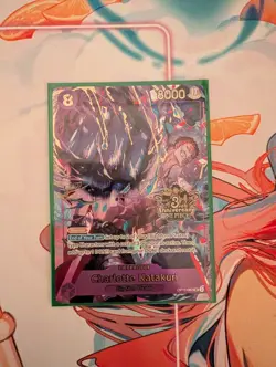 Charlotte Katakuri OP11-067 - English One Piece Japanese Version 3rd Anniversary - Image 1