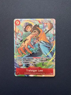 Trafalgar Law - OP14-009 (Alternate Art) OP14-009 The Azure Sea's Seven Foil - Image 1