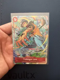 Trafalgar Law - OP14-009 (Alternate Art) OP14-009 The Azure Sea's Seven Foil - Image 3