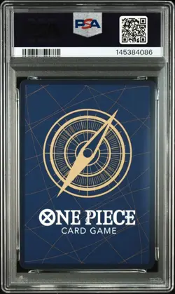 2023 ONE PIECE JAPANESE PROMOS #043 MONKEY D. LUFFY WEEKLY SHONEN JUMP PSA10 - Image 2