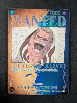 2023 One Piece DONQUIXOTE DAFLAMINGO #ST03-009 Pillars of Strength SP Ver SR JPN - Image 1
