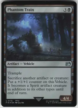 MTG Phantom Train 110 FINAL FANTASY U Foil NM - Image 1