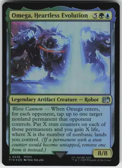 MTG Omega, Heartless Evolution 236 FINAL FANTASY U Foil NM - Image 1