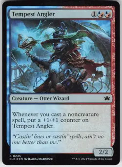 MTG Tempest Angler 235 Bloomburrow C Foil NM - Image 1
