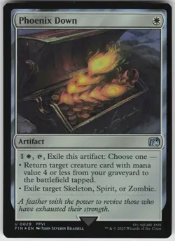 MTG Phoenix Down 29 FINAL FANTASY U Foil NM - Image 1