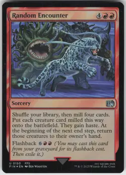 MTG Random Encounter 150 FINAL FANTASY U Foil NM - Image 1