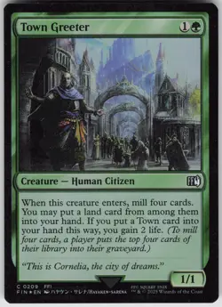 MTG Town Greeter 209 FINAL FANTASY C Foil NM - Image 1