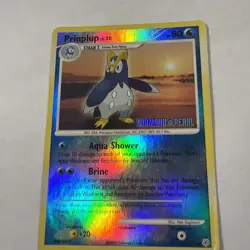 Prinplup 58/130 Reverse Holo STAMPED - Diamond&Pearl Pokemon 2007 Promo - Image 1