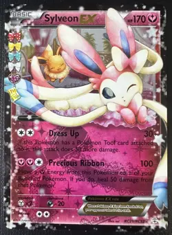 Pokemon Sylveon EX RC21/RC32 Generations Radiant Collection Ultra Rare Holo - Image 1