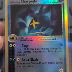 Pokemon Team Aqua's Sharpedo 5/95 Team Magma vs Team Aqua Reverse Holo Rare 70 … - Image 1